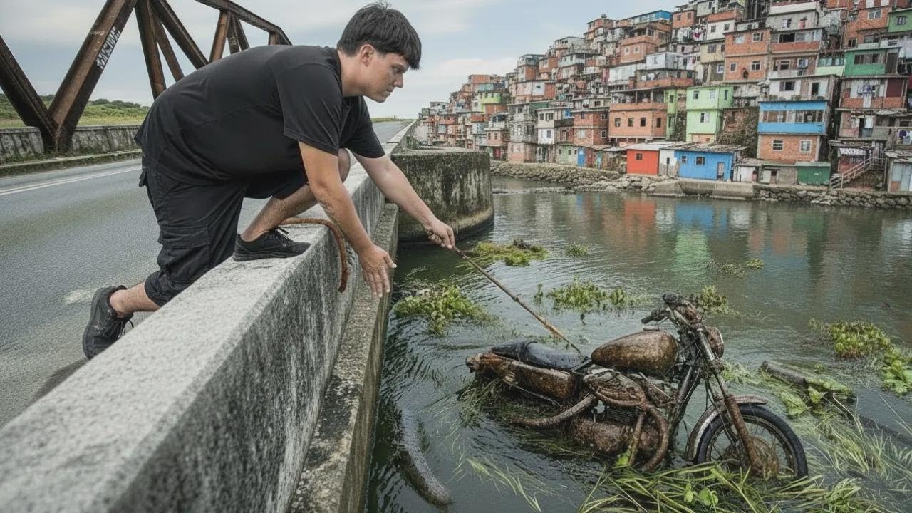 We Fished a Stolen Motorcycle Out of a River in Brazil