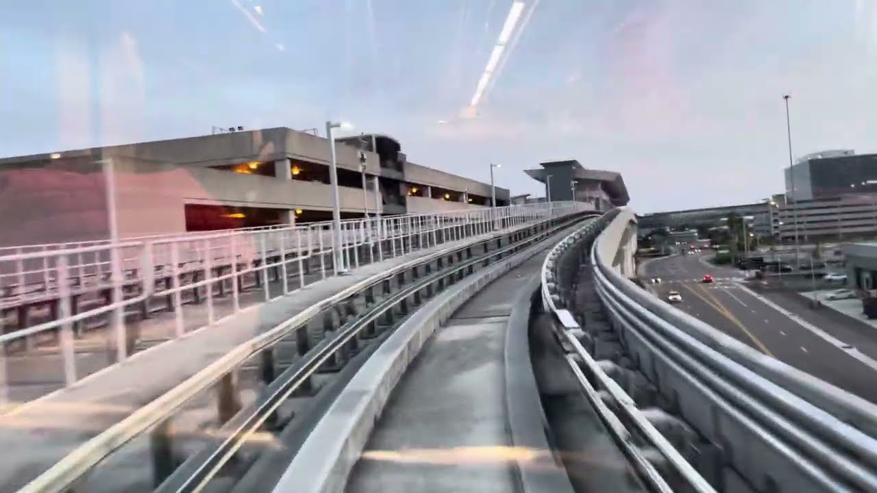 Tampa International Airport Skyconnect Train