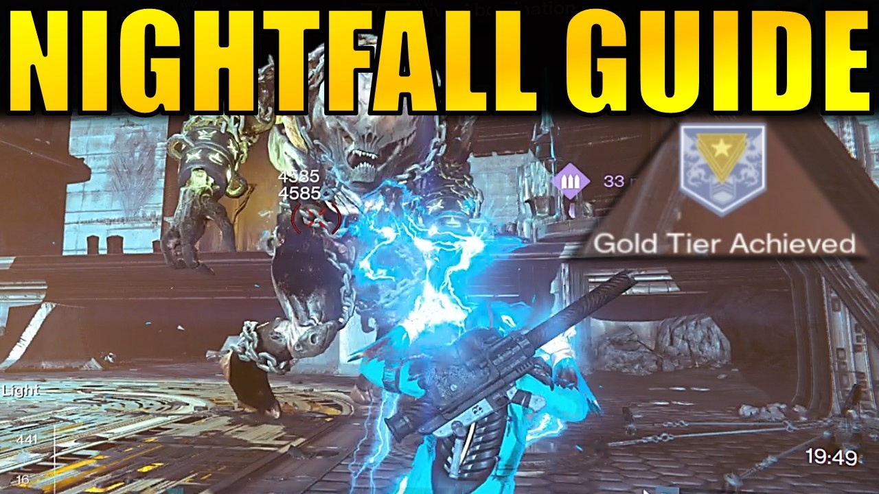 Destiny: Nightfall Gold Tier Guide! (The Abomination Heist)