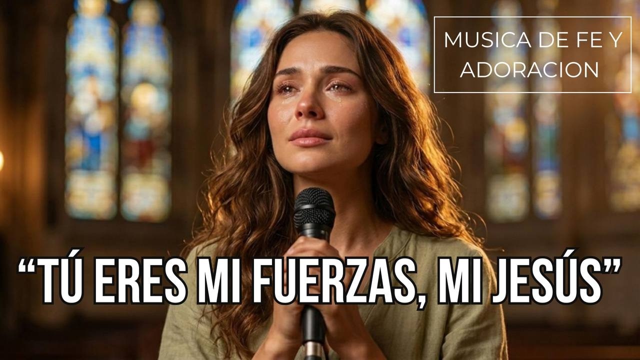 ⭐️ TÚ ERES MI FUERZA, MI JESÚS | Una Canción que Sana el Alma | Música Cristiana que Abraza💖🌺