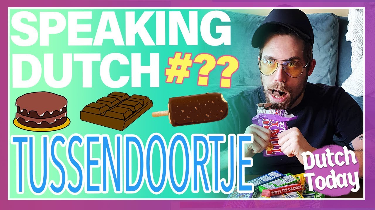 Dutch Lesson - A LITTLE SNACK - Nederlands spreken NT2//speaking Dutch #learndutch