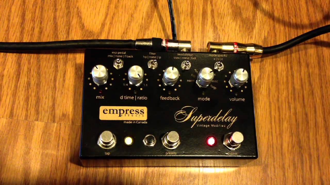 Empress Superdelay Vintage Modified Delay