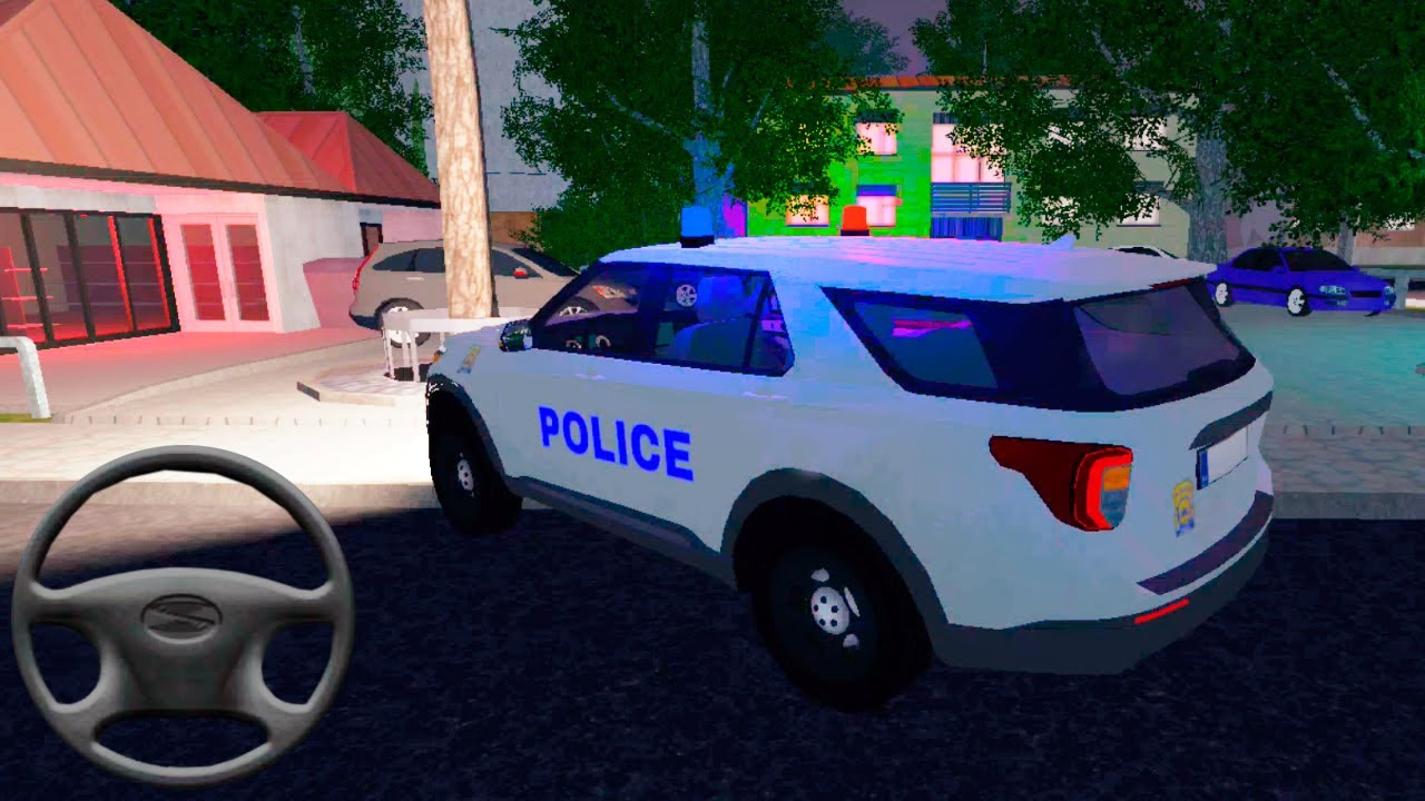 Police Patrol Simulator - New Car Ford Explorer Police Officer Night Job - Android Gameplay #3