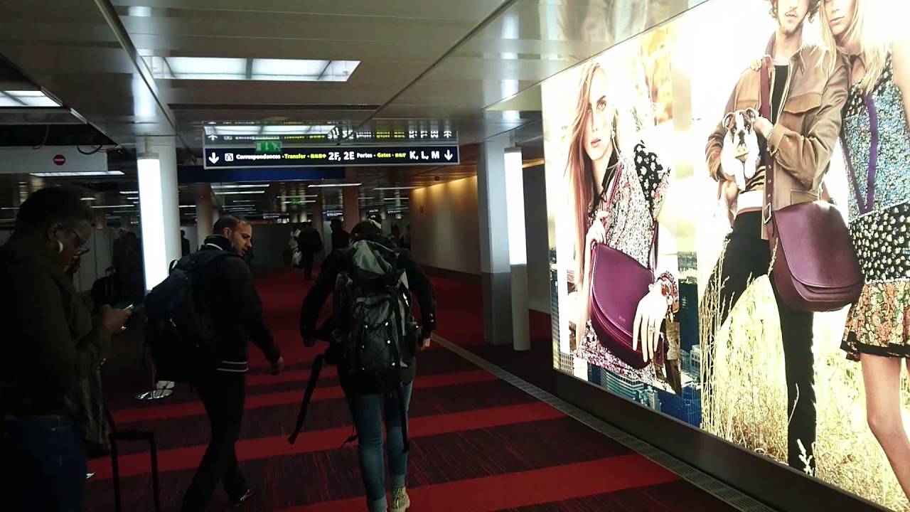 France, Charles de Gaulle, transferring to Terminal 2F, Sony Xperia Z5