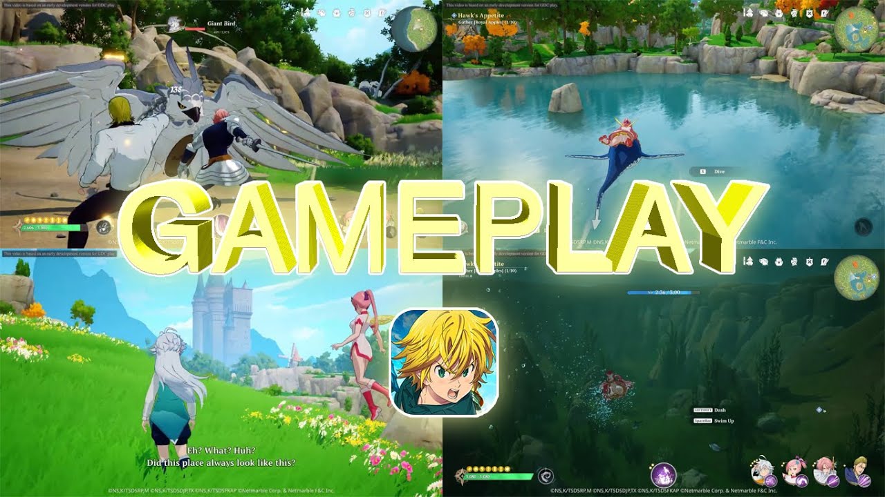 Seven Deadly Sins Origin Most Awaited Game !!! Gameplay Open World Mobile/Pc/Console Coming 2023