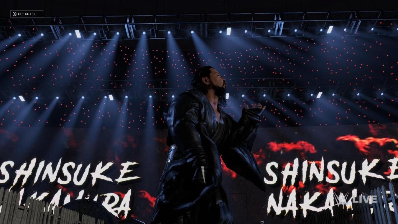 AJ Styles vs Shinsuke Nakamura
