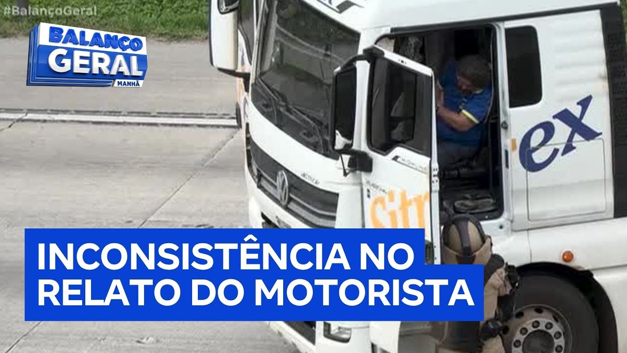 Polícia analisa inconsistências em relato do motorista de caminhão que parou Rodoanel, em SP