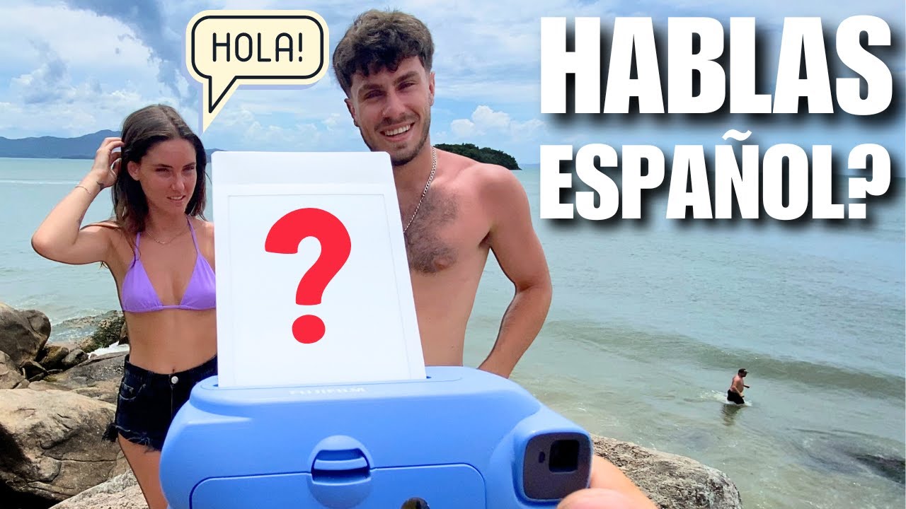 🤑Fazendo Dinheiro com os Gringos no Brasil | Vendendo Fotos Polaroid em ESPANHOL 🇪🇸|