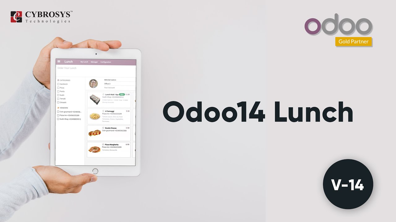 Odoo 14 Lunch Module | Odoo Functional Video