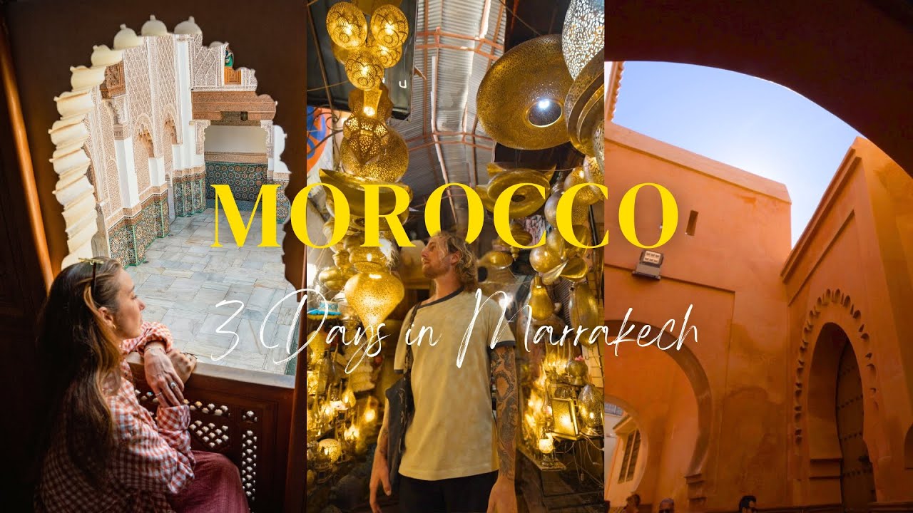 3 дня исследования Марракеша, Марокко 🇲🇦 Видеоблог о путешествиях