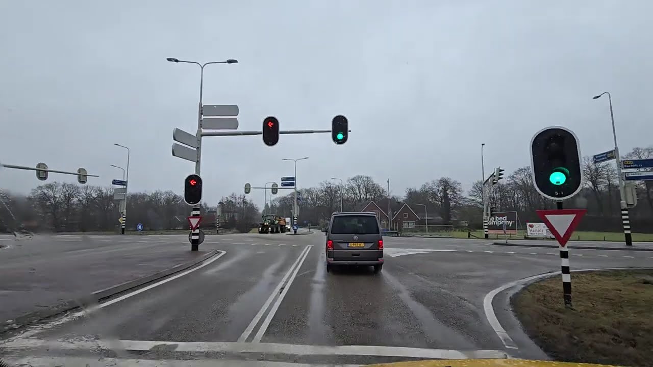 Trip 12 - A day with a courier driving through Gelderland, The Netherlands