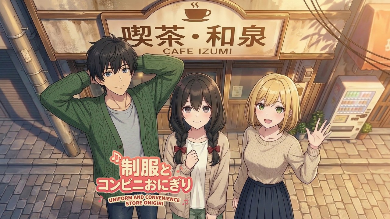 ANIME 「DAILY PIECES」Opening Movie ｜ Daily Pieces「Uniform and Onigiri」