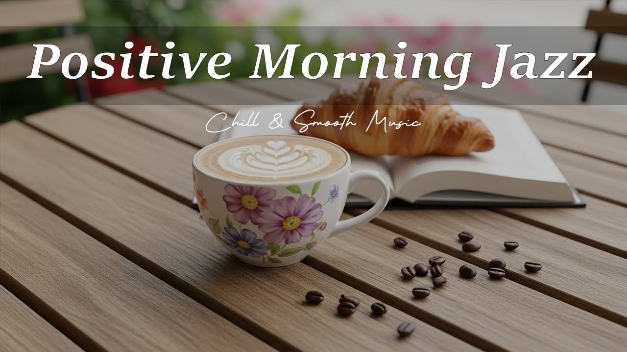 Positive Coffee Music 🌿 Gentle Bossa Nova Coffee Ambience for Peaceful Focus and Happy Mood