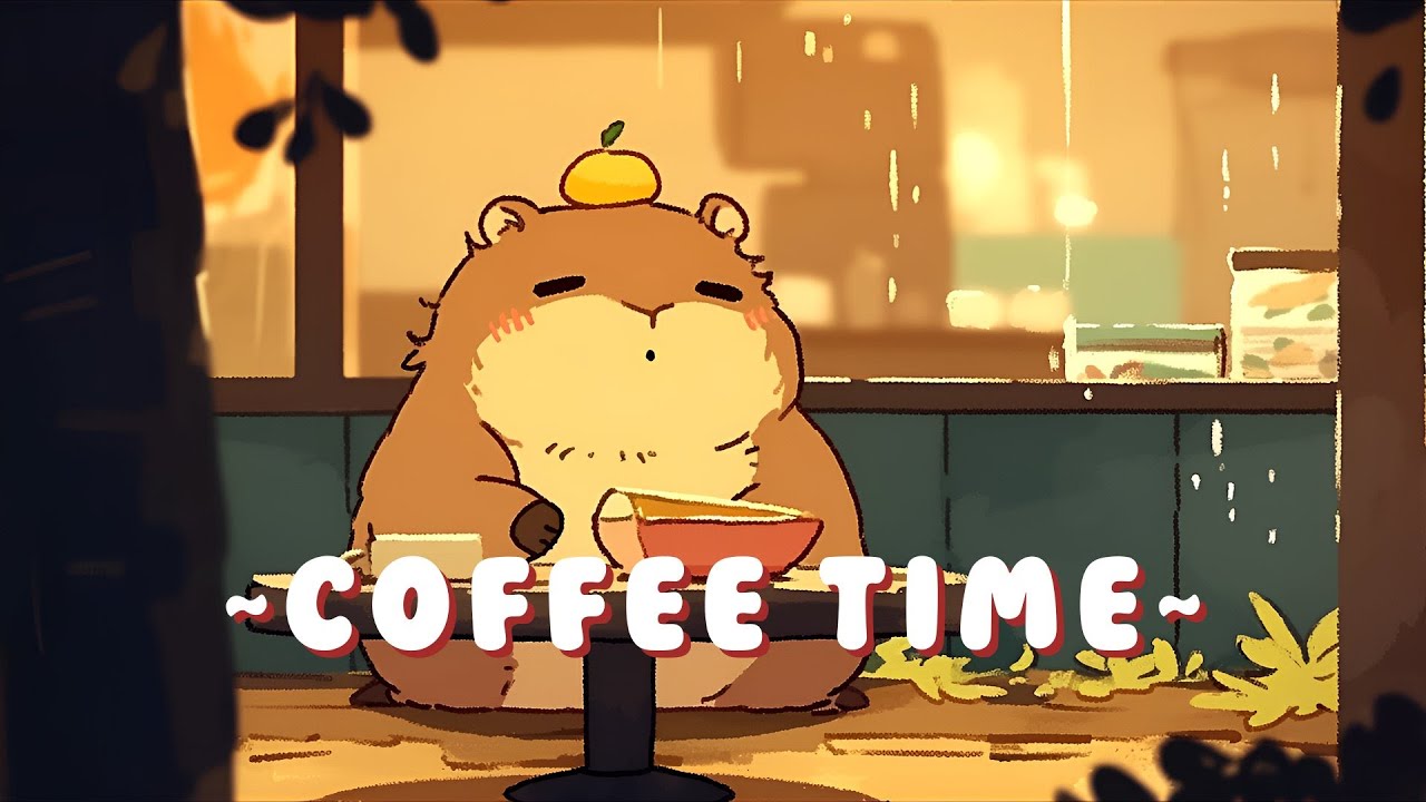 [Long Session] Capybara Chill Radio | Peaceful Music for Your Soul 🦫 ✨ 🌙
