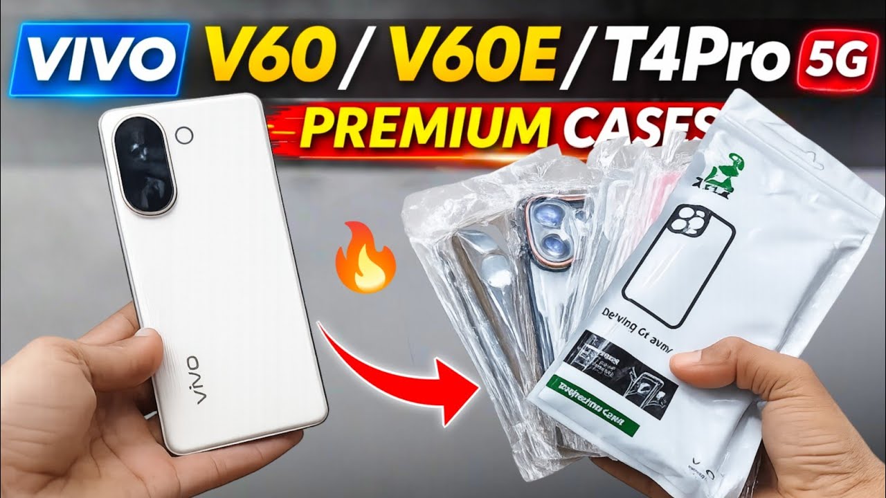 🔥 Best Protective Cases For Vivo V60 5G / V60e / T4 Pro 5G 🛡️🔥