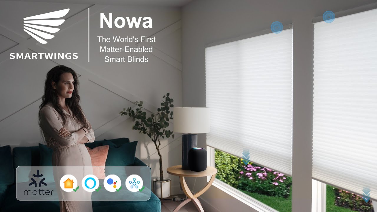 SmartWings Nowa: World's First Matter Smart Shades