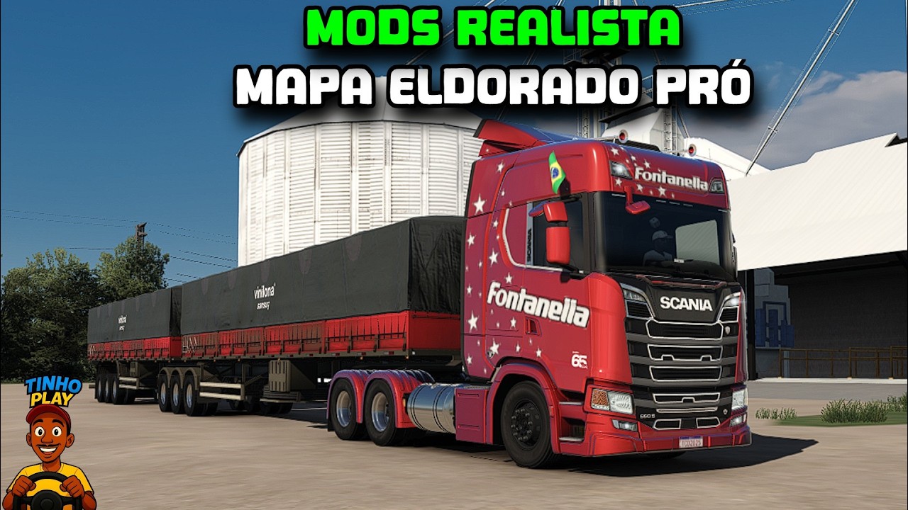 ⭕ETS2-1.58 - SIMULANDO AO MAXÍMO  COM OS GURI  - MAPA ELDORADO PRÓ