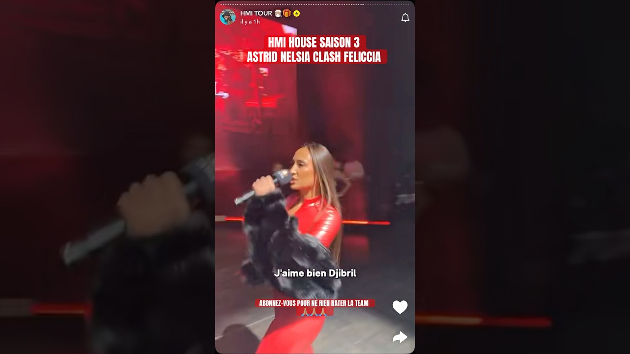 HMI HOUSE SAISON 3 - ASTRID NELSIA CLASH FELICCIA #repost #humour #viral #rap #hmi #clash