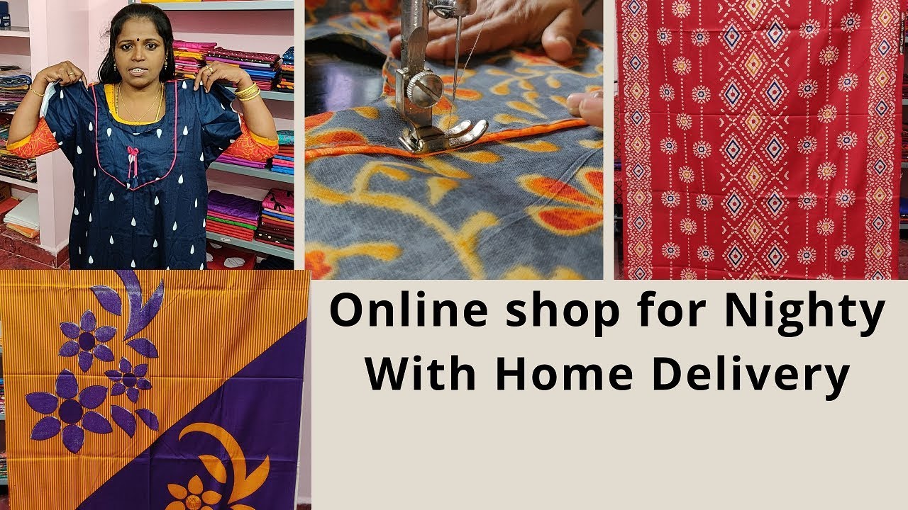 Nighty for women in India with Home Delivery | Nighty stitching in your measurement | #shahinvlogz