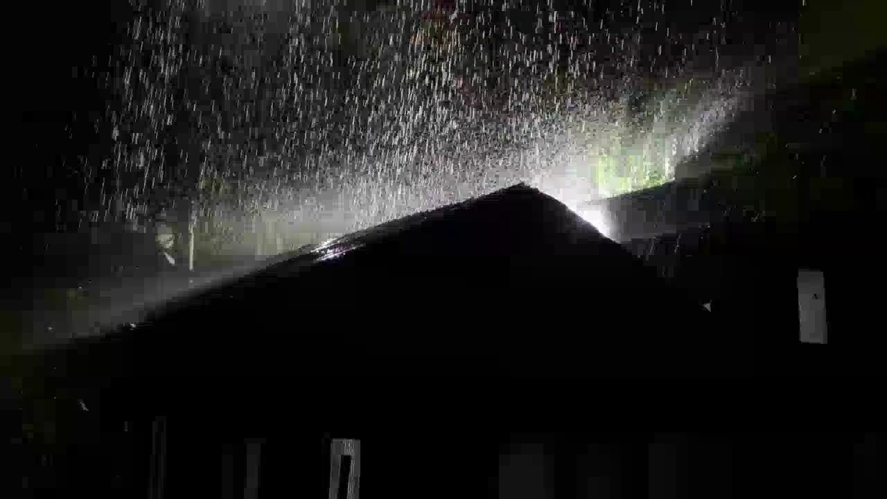 Rain on Roof Sounds for Sleeping 😴 Tin Roof Rain for Deep Sleep & Relaxation