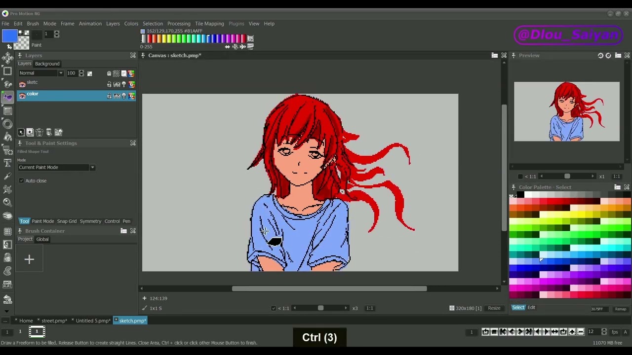 Beginner Pro Motion NG Tutorial: 04 - Geometric and fill tools