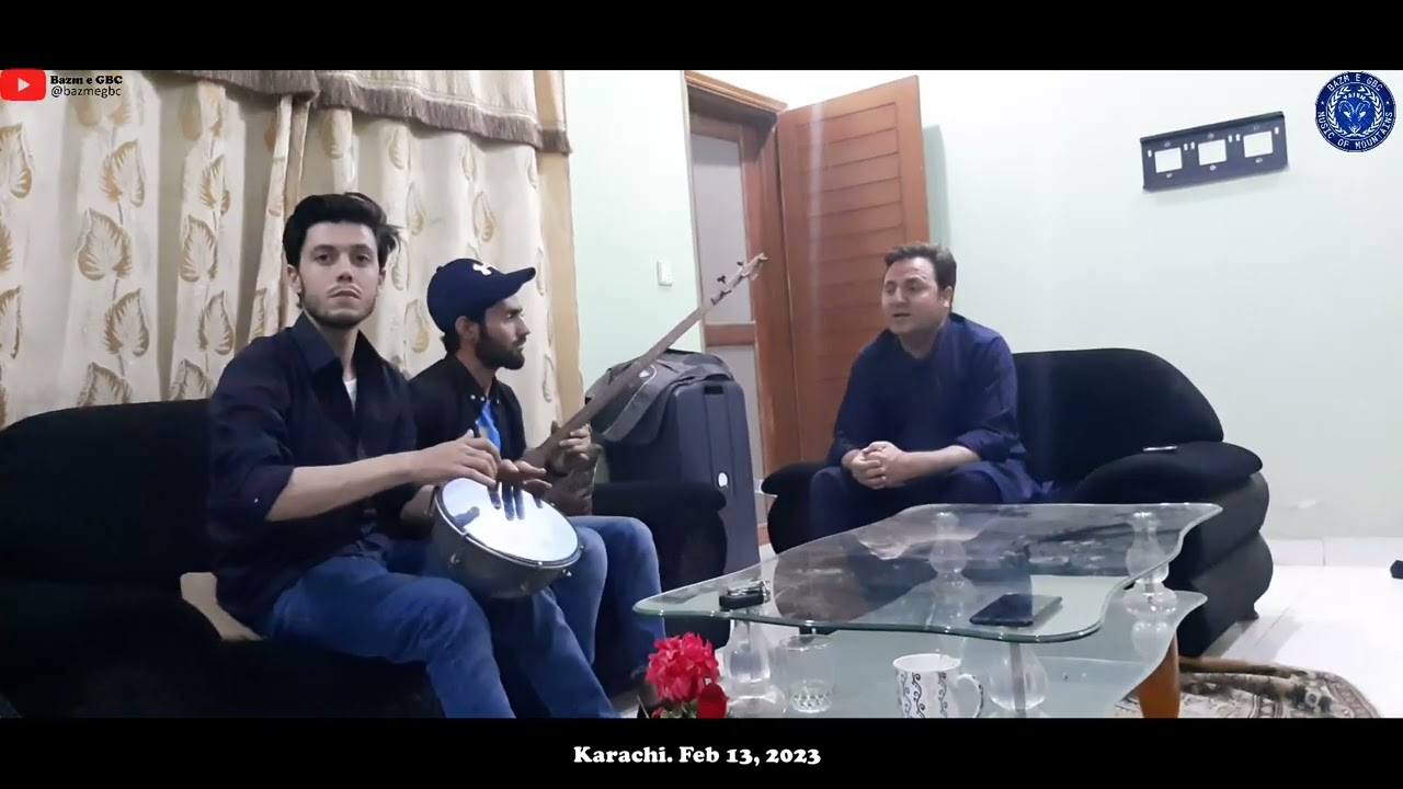 Haya ha te angar | Mansoor Ali Shabab | Ajmaluddin | Amjad Ghazal | Khowar Song | Karachi |13/2/2023