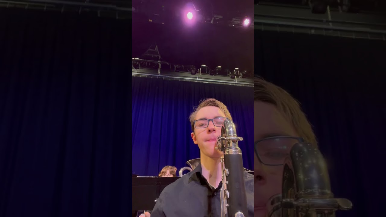W. Pitts - Revelry | District X All-District HS Symphonic Band 2026 | Bass Clarinet 1 POV