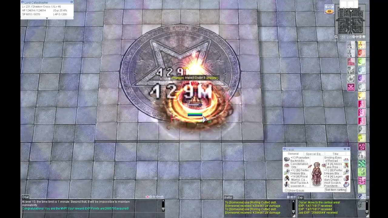 [iRO] Shadow Cross Impact Crater - Poententia Ring & Assassin Amulet