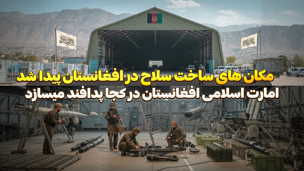 مکان های ساخت پدافند هوایی در امارت اسلامی افغانستان لو رفت 😯 مکانی ترسناک در قلب کابل