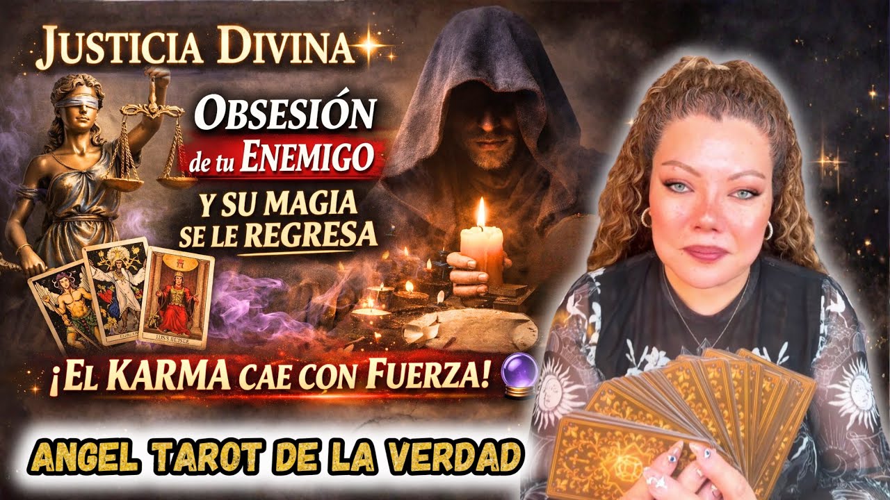 🔮JUSTICIA DIVINA✨RITUALES y MAGIA QUE TE HACIA el ENEMIGO para LASTIMARTE SE LES REGRESA🕯️KARMA🔮🙌🏻