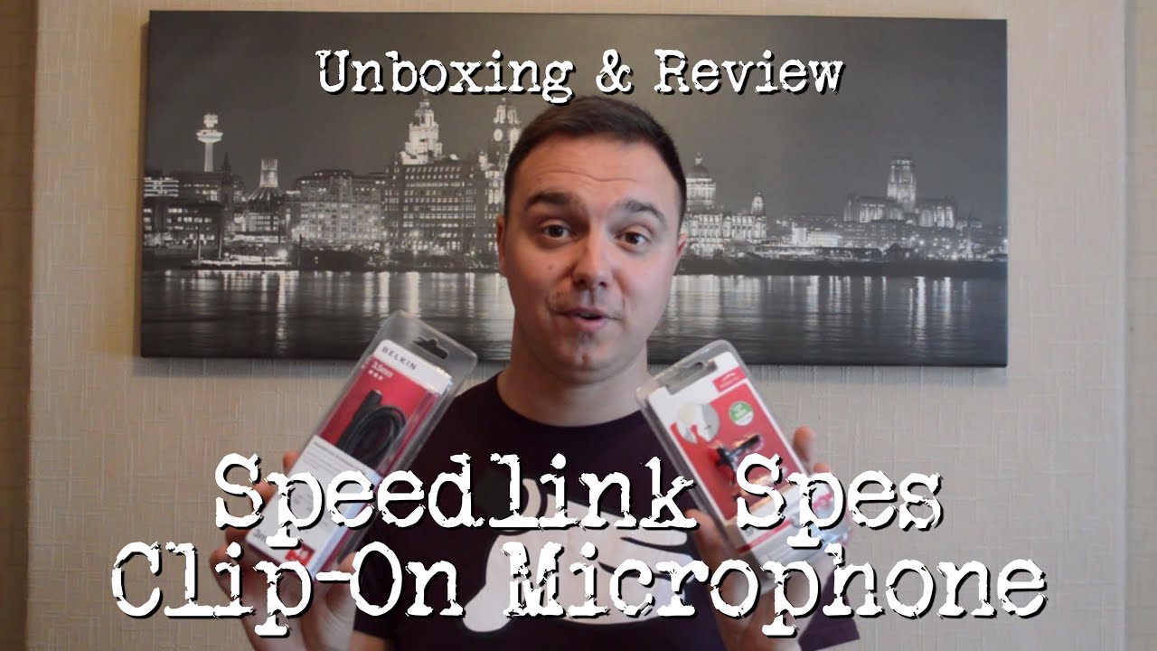 Unboxing & Review: Speedlink SPES Clip on Microphone
