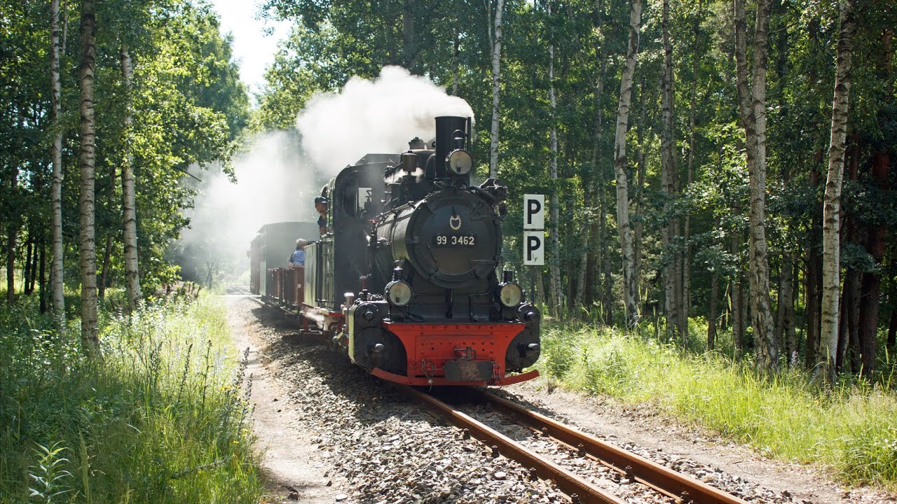 99 3462 zu Gast bei der Waldeisenbahn Muskau