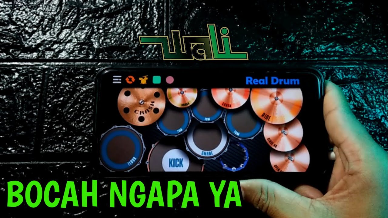 BOCAH NGAPA YA - WALI BAND | REAL DRUM COVER |