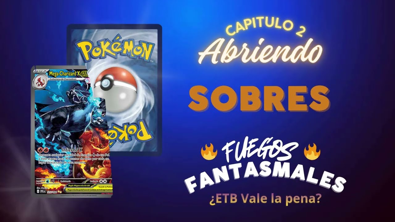 APERTURA DE SOBRES POKÉMON FUEGOS FANTASMALES 🔥 ¡A VER QUÉ NOS TOCA! - POKÉMON TCG