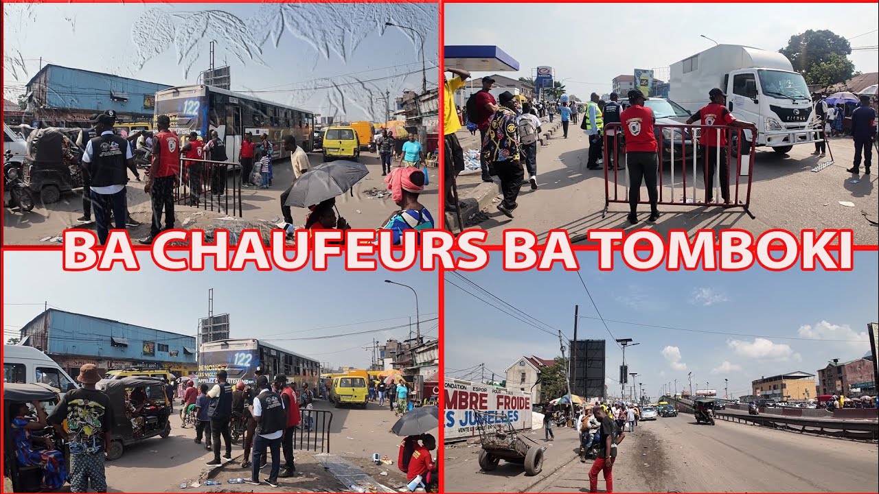 URGENT ! BA CHAUFFEURS BASALI GRÈVE PONA TRACASSERIES ELEKI MAKASI NA TSHANGU 