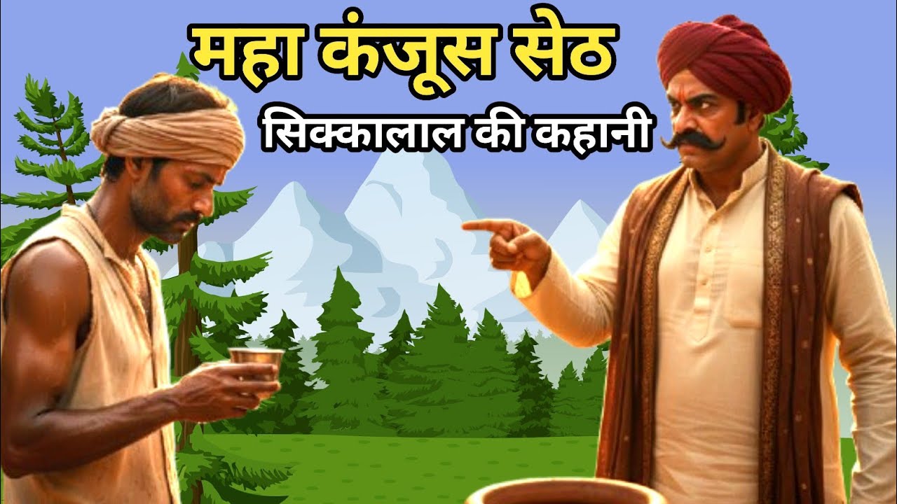 महा कंजूस सेठ सिक्कालाल की कहानी