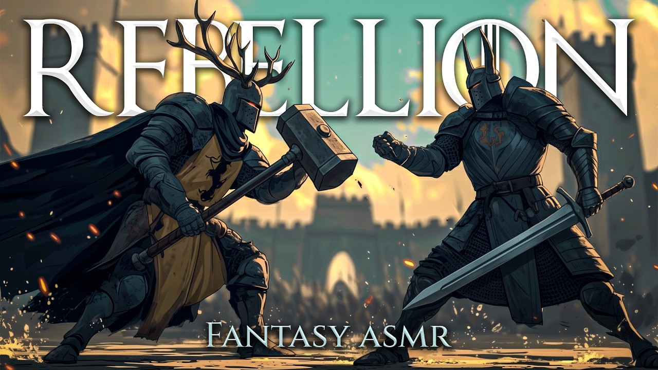 Game of Thrones Fireside Stories | The Entire Story of Robert's Rebellion  | Fantasy ASMR