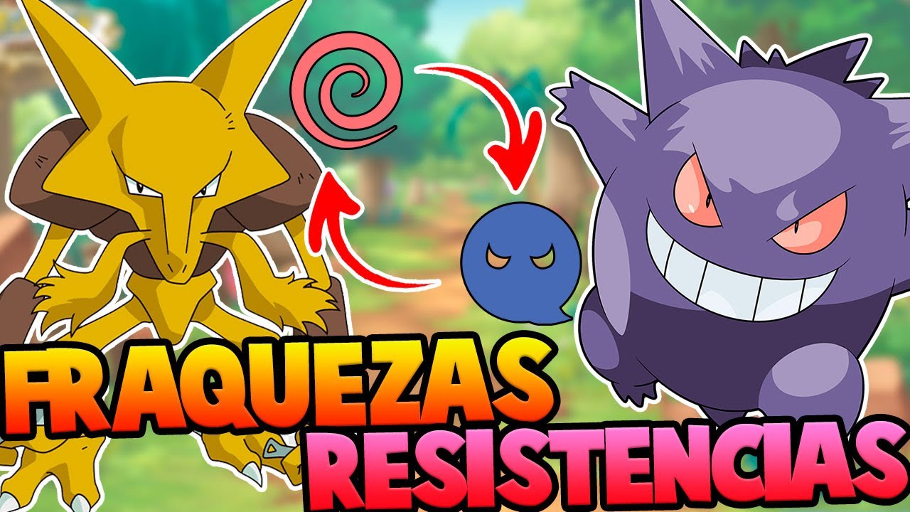 FRAQUEZAS E RESISTÊNCIAS POKÉMON QUE MUDARAM AO LONGO DA HISTÓRIA !!