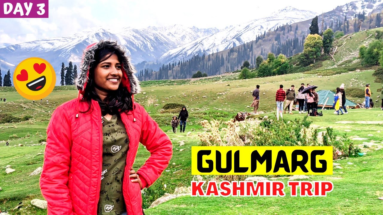 GULMARG | Kashmir Tourist Places In Tamil | Kashmir Tourism | Tamil Travel Vlog | #gulmarg {Day 3}