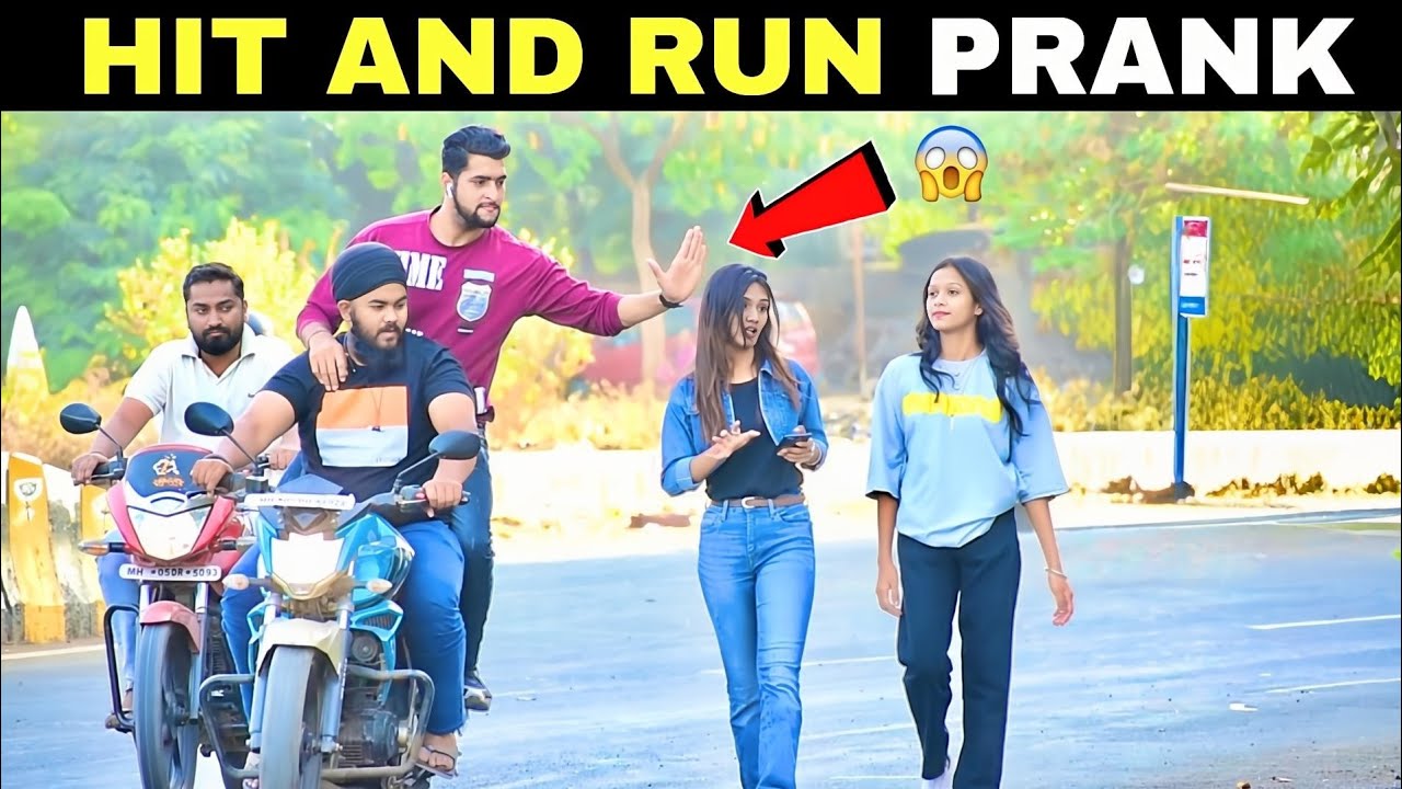 Hit and Run Prank On Bike | Part 3 | Prakash Peswani Prank |