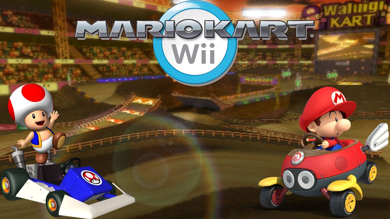 Mario Kart Wii: Stone Cold Toad and Baby Mario's Comeback