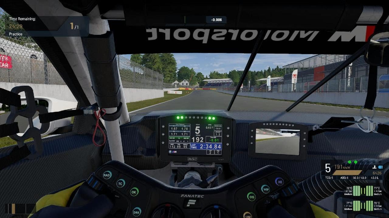 PMR - BMW M4 GT4 EVO - Spa-Francorchamps - Cockpit view