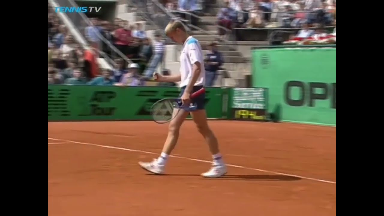 Yevgeny Kafelnikov vs Michael Stich 1994 Hamburg SF Highlights