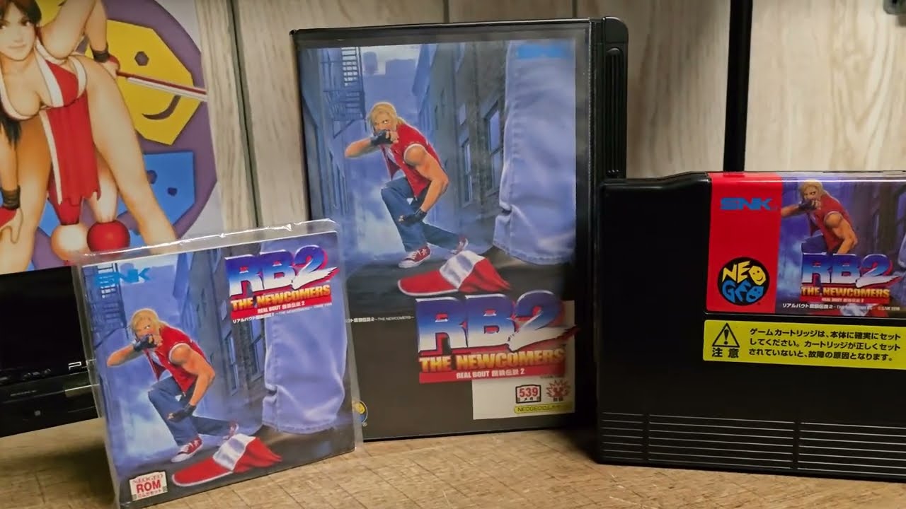 Real Bout Fatal Fury 2 For the Neo Geo AES at 2160p Via the OSSC Pro