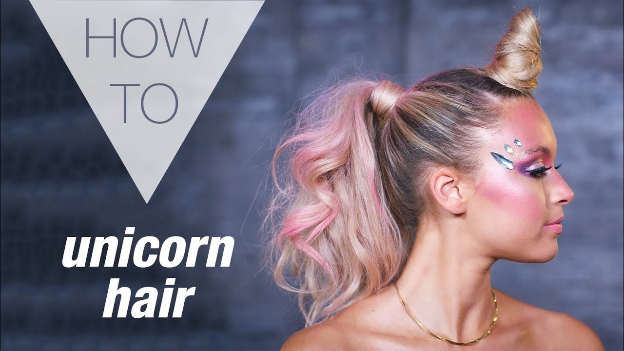 UNICORN | HALLOWEEN | HOW TO HAIR TUTORIAL
