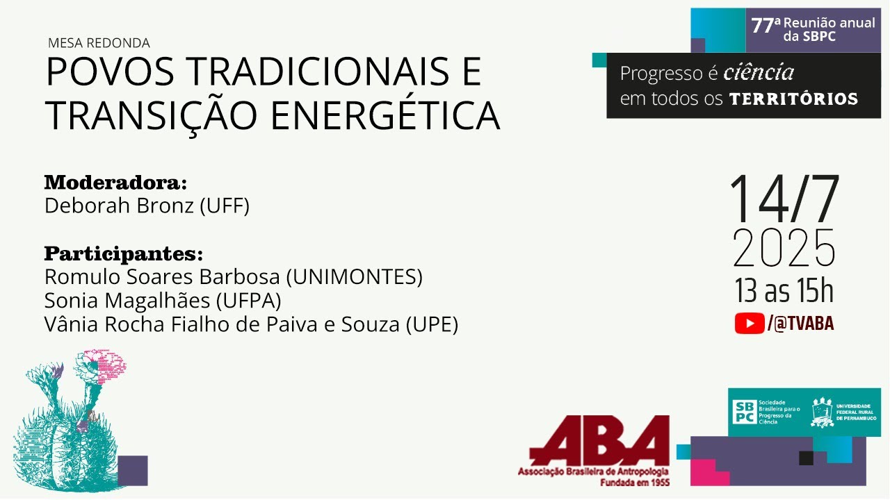 POVOS TRADICIONAIS E TRANSIÇÃO ENERGÉTICA