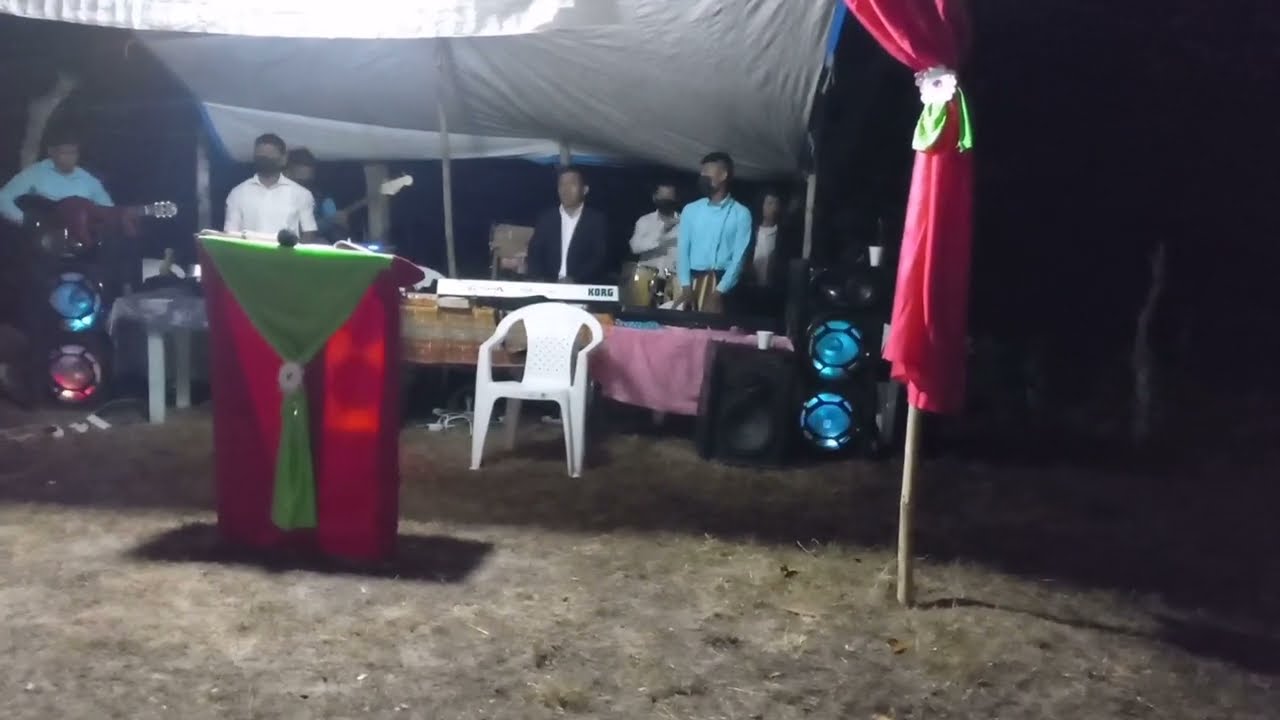 poderosa ministracion por el evangelista Ezequiel Flores de Hato Juli en Chichica