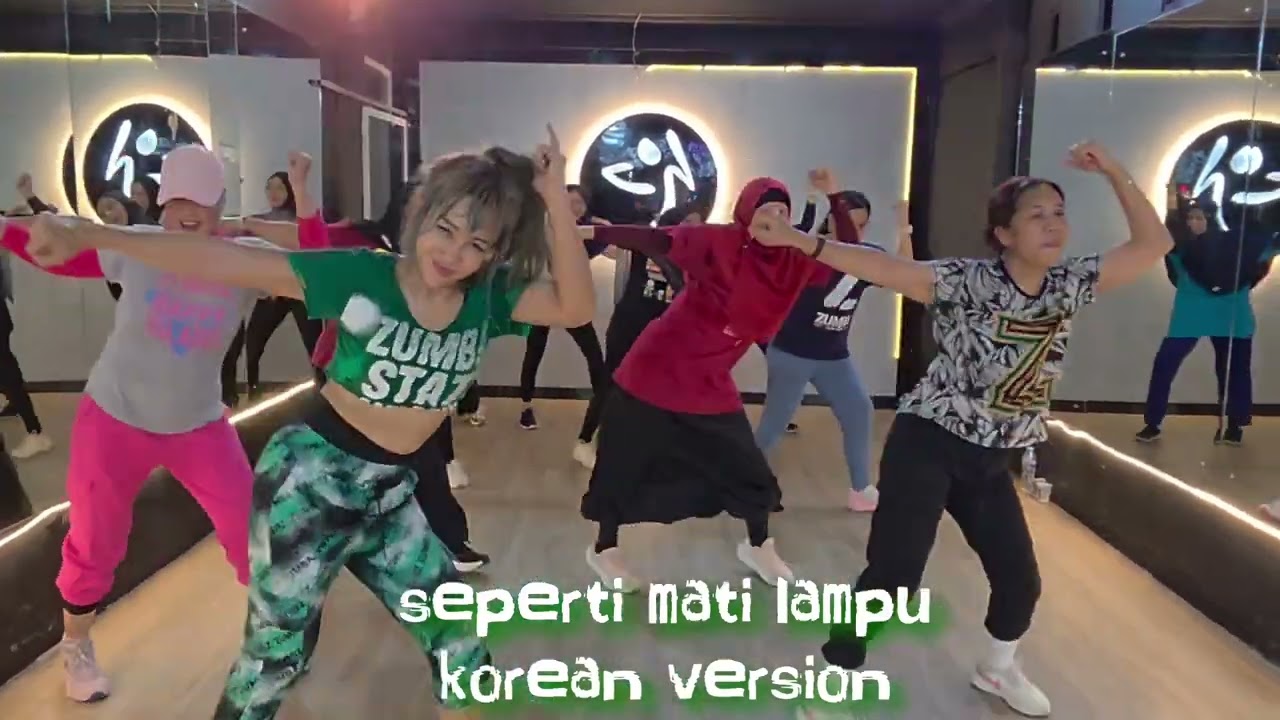 Seperti mati Lampu ( Korean Version ) | senam mudah | senam kreasi | zumba | lilac