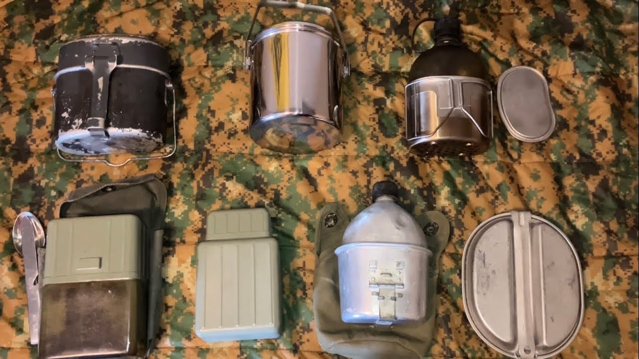 On Mess kits: Field kitchen or field cooking?