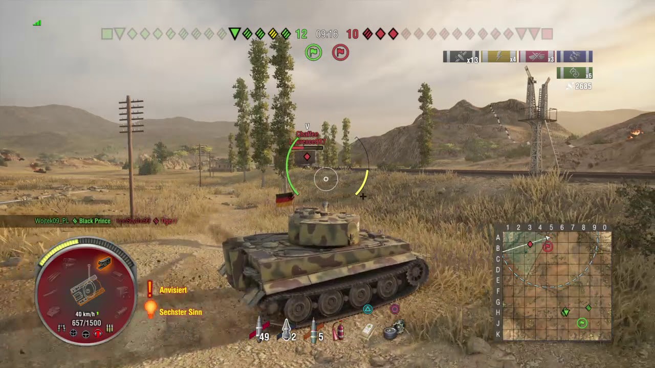 Tiger auf Beutejagt